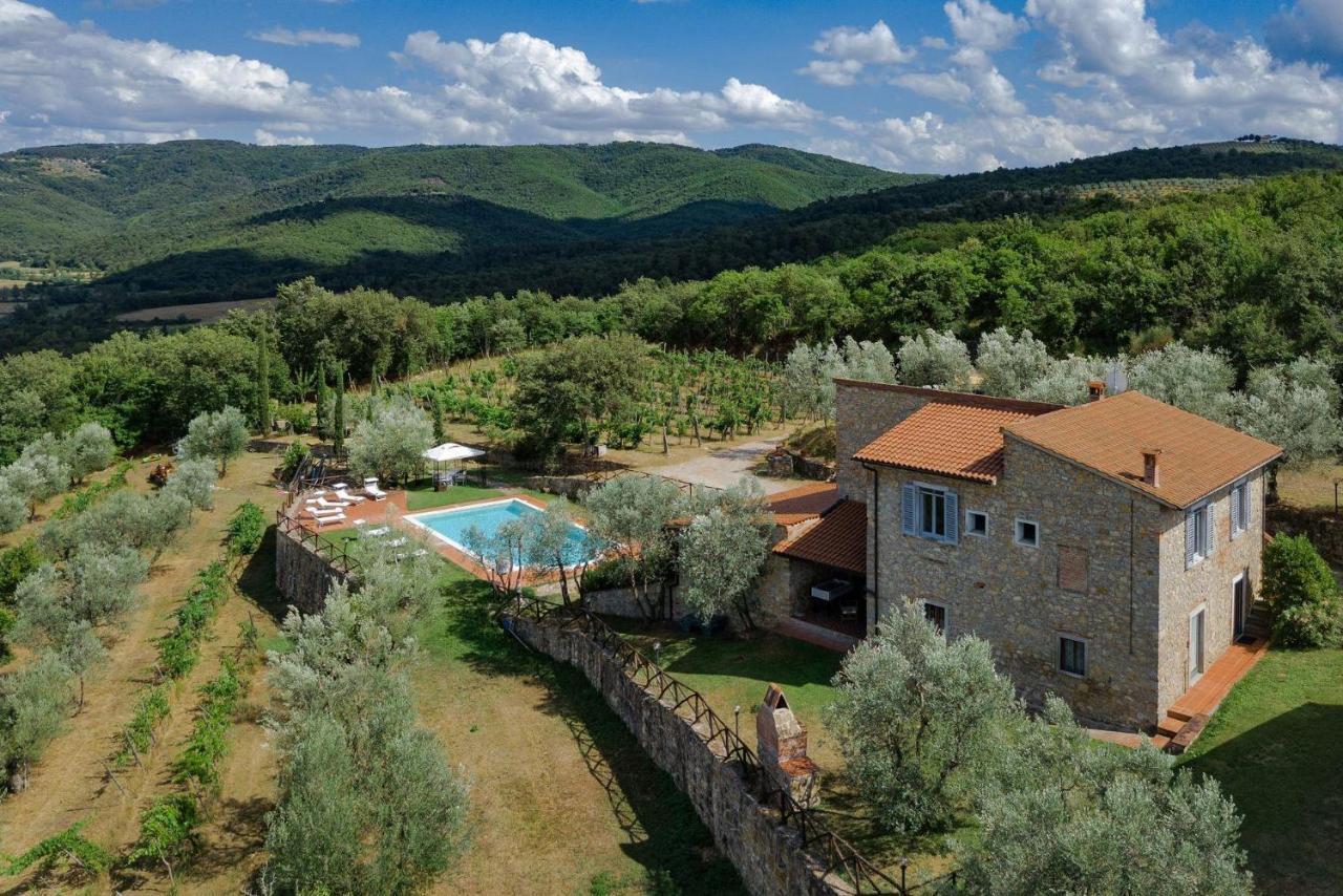 Вилла Lo Scarpellino Bucine Экстерьер фото